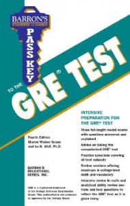 8 Barron’s Pass Key to the GRE Test