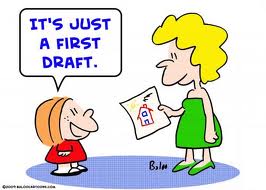 9. Go with the flow on your first draft